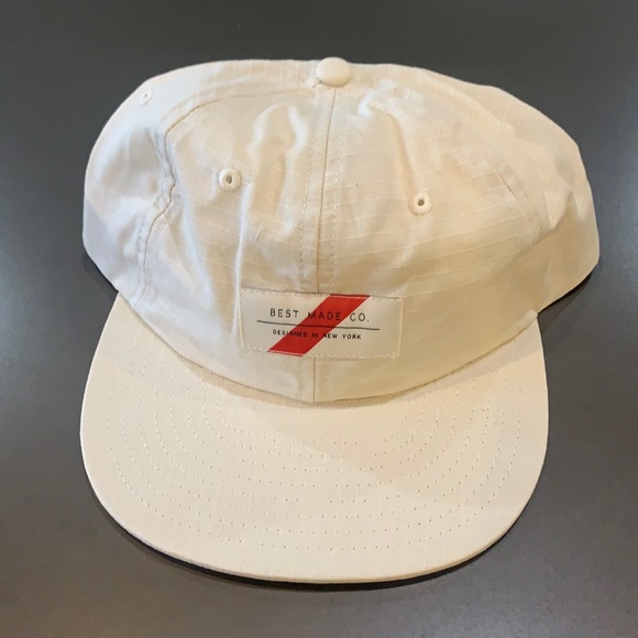 BEST MADE CO, Ripstop BallCap, Hat, Cap, Natural Tan - Picture 4 of 7